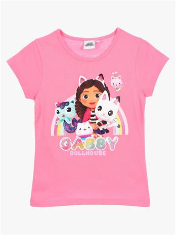 Gabby's Dollhouse Tshirt - Pink - 128