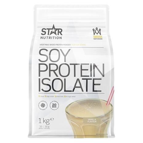 Star Nutrition Soy Protein Isolate, 1 kg – kuva 7/8