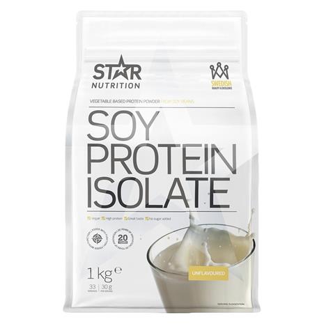 Star Nutrition Soy Protein Isolate, 1 kg – kuva 8/8