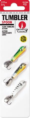 VMC Tingler Spoon Kit 3,5 g Glow pystypilkki 3 kpl / pkt
