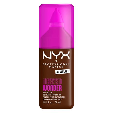 NYX PROFESSIONAL MAKEUP Make Em Wonder Foundation 40 Walnut