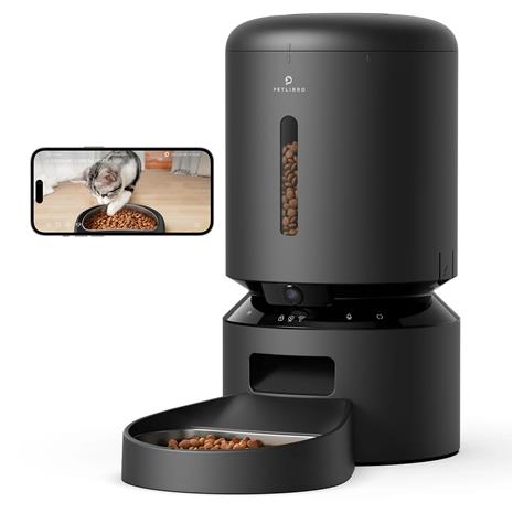 PetLibro - Automatic Cat Black Feeder with Camera - (PL-AF203-94B)