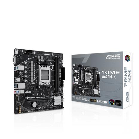 ASUS PRIME A620M-K AM5 2xDDR5 mATX MB 4xSATA 1xM.2 – kuva 8/8