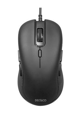 Deltaco MS-810 Silent Wired, langallinen hiiri