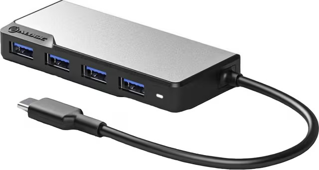 ALOGIC USB-C Fusion SWIFT 4-in-1 Hub Space Grey