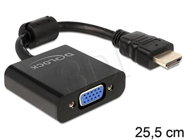 Delock 65512 HDMI - VGA, sovitin