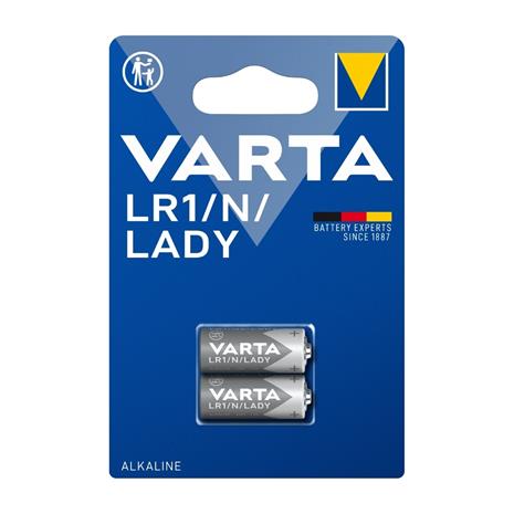 Varta â€“ N/LR1/4001/Lady Alkaline 2 Pack (4001101402)