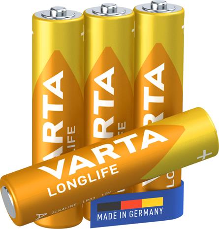 Varta – Longlife AAA 4 Pack (B) (4103101414)