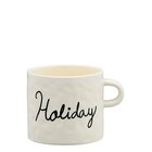 Anna + Nina Holiday Mug - Cream - 50 CL