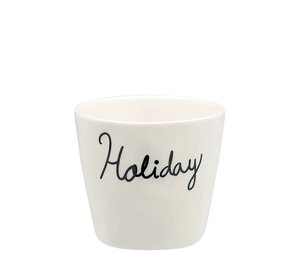 Anna + Nina Holiday Espresso Cup - Cream - 12.5 ML