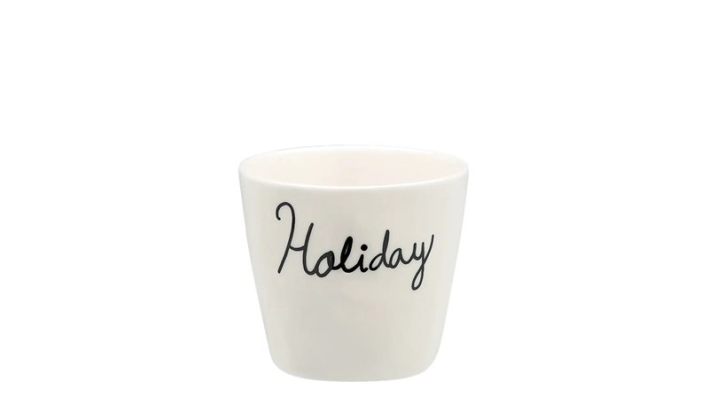 Anna + Nina Holiday Espresso Cup - Cream - 12.5 ML