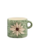 Anna + Nina White Lotus Dreams Mug - Green - 50 CL