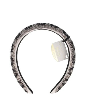Solida Haarreif Perlen in Leo-Optik Diadeemi 1 kpl