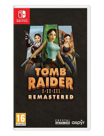 Tomb Raider I-III Remastered, Nintendo Switch -peli