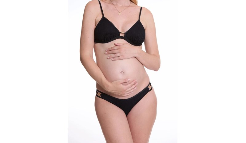 Cache Coeur Maternity Bikini Milos - Black - S