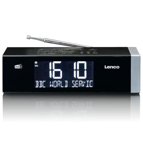DAB+ FM-kelloradio Bluetoothilla