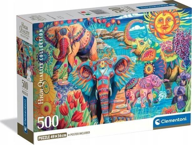Clementoni Elephants Carnival (500)