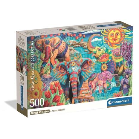 Clementoni Elephants Carnival (500)