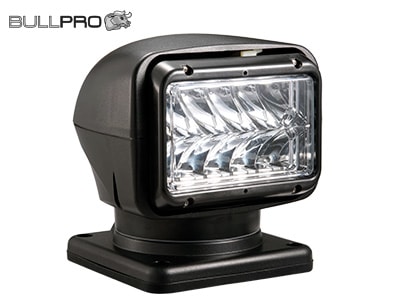 LED-hakuvalo musta BULLPRO