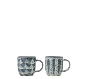 Bloomingville Ramie Mug - Grey - 350 ML