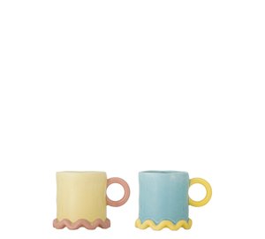 Bloomingville Polly Mug - Multi/patterned - 350 ML