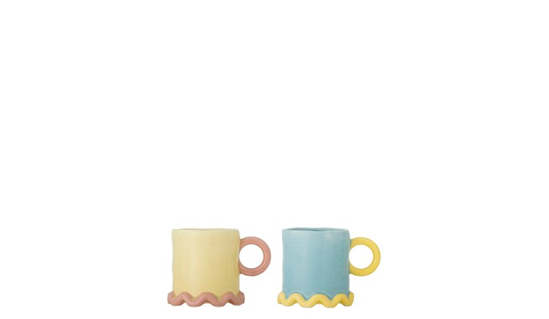 Bloomingville Polly Mug - Multi/patterned - 350 ML