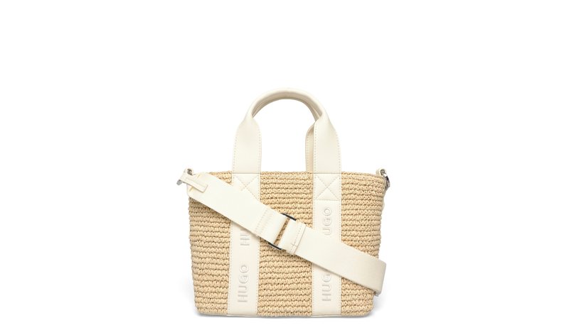 HUGO Becky St_Mini Tote - Beige - ONE SIZE