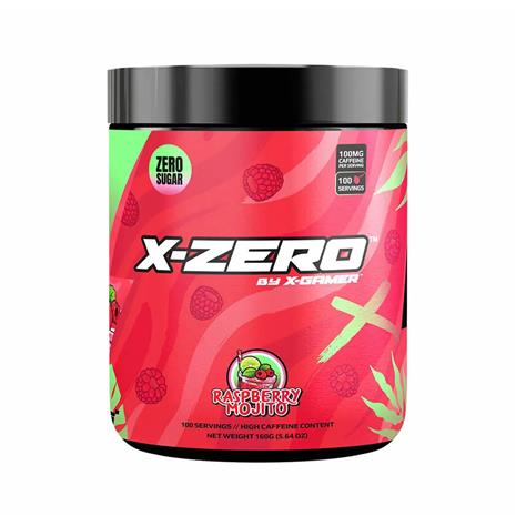 X-Gamer X-Zero Raspberry Mojito - 100 Servings