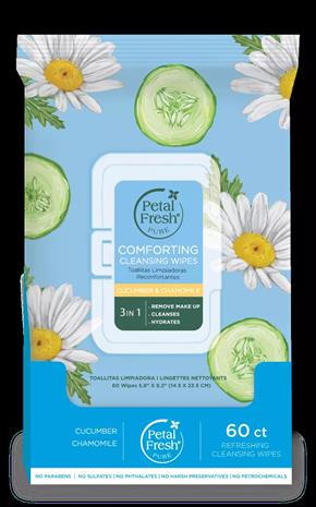 Petal Fresh Pure Comforting Cucumber & Chamomile Cleansing Wipes