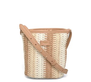 Ulrika Bucket Straw - Brown - ONE SIZE