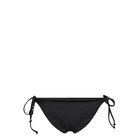 GANNI Recycled Core Solid String Bikini Briefs - Black - 34