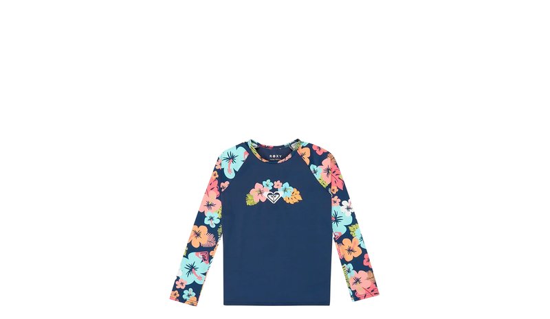 Roxy Morning Flower Lycra Set - Navy - 122