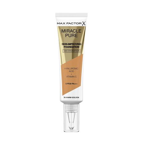 Max Factor Miracle Pure Foundation, 76 Warm Golden