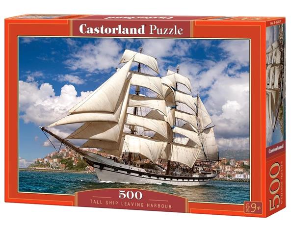 Castorland Tall Ship Leaving Harbour 500p palapeli