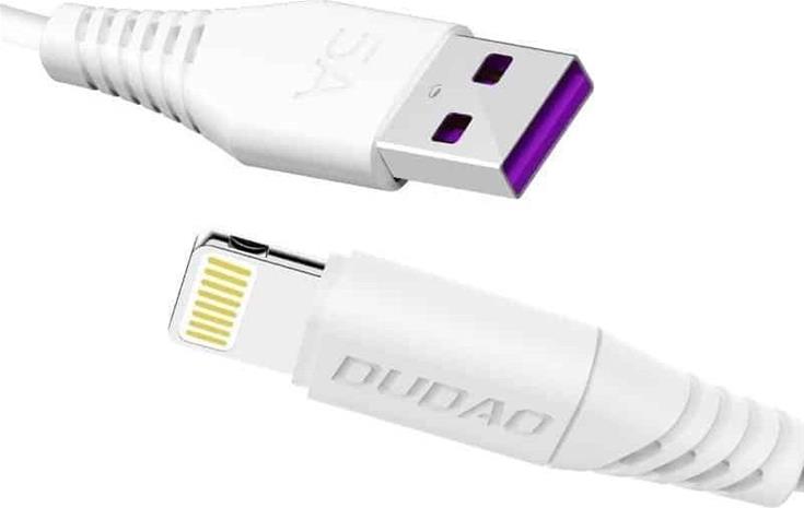 Dudao L2L USB-A / Lightning 3A Cable 2m - White