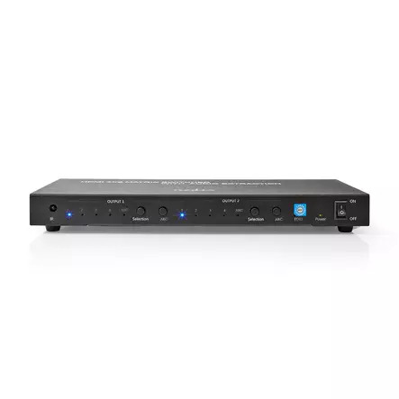 Nedis - video/audio switch - 4 x 2