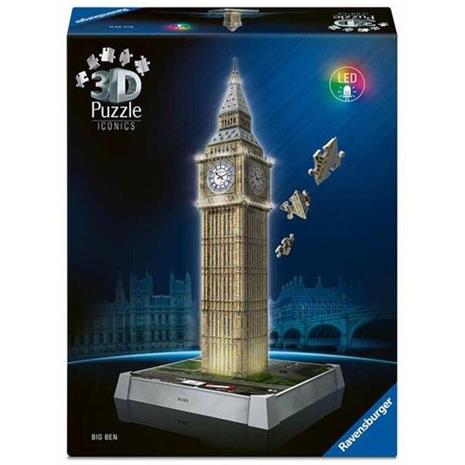 Ravensburger Big Ben Light Up 3D Puzzle, 216pc 3D Palapeli