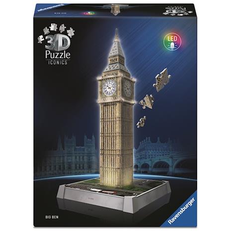 Ravensburger Big Ben Light Up 3D Puzzle, 216pc 3D Palapeli