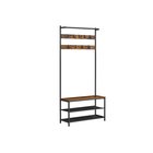 Vaateteline Songmics, 32,2 x 84 x 180 cm, ruskea