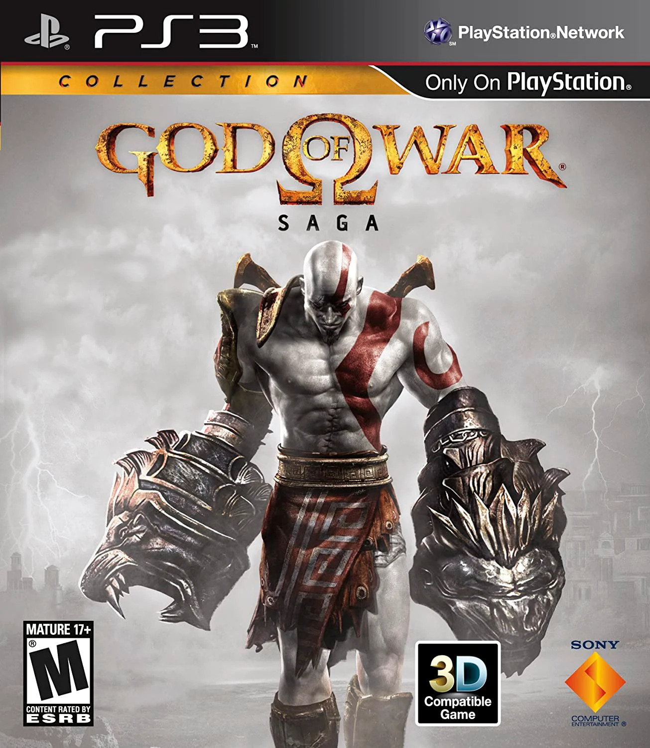 God of War Saga (ONLY GOW 1,2 & 3) (Import) /PlayStation 3