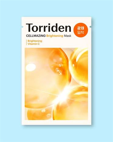 Torriden CELLMAZING Brightening Mask 27 ml x 1 kpl