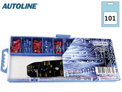 Liitinlajitelma ja liitinpihdit, Autoline