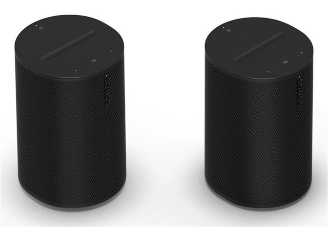 SONOS Era 100 Pro 2.0 Wi-Fi, Bluetooth älykaiutin, musta