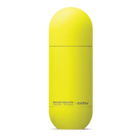 Asobu 420ml keltainen Orb-pullo
