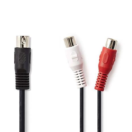 Nedis CAGL20250BK02 audio cable