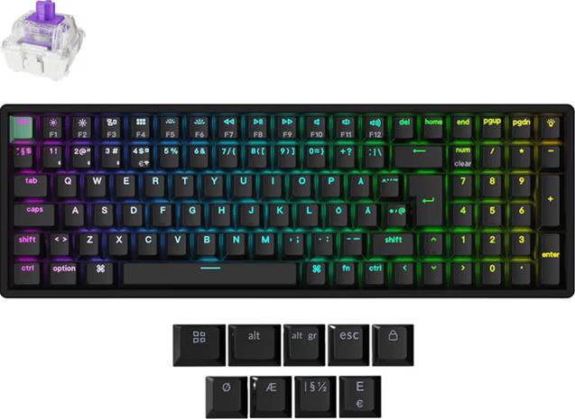 Keychron K4 HE QMK RGB, langaton näppäimistö