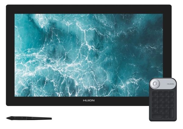 Huion Kamvas Pro 24 4K, piirtonäyttö