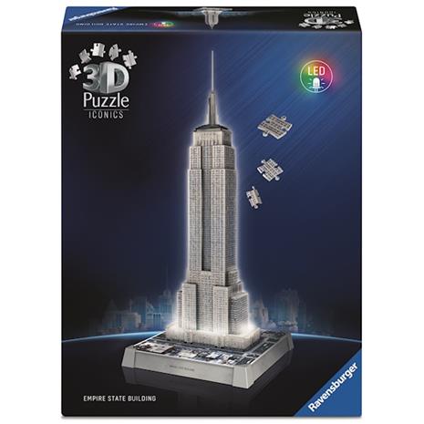 Ravensburger Empire State Building Light Up 3D Puzzle, 216pc 3D Palapeli