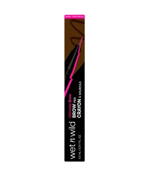 wet n wild Ultimate brow pen Kulmakynä 0.5 g Dark Brown