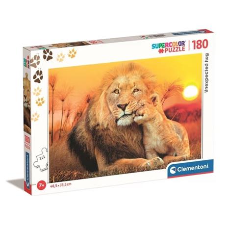 Clementoni Jigsaw Puzzle Super Color Unexpected Hug 180pcs. Lattia